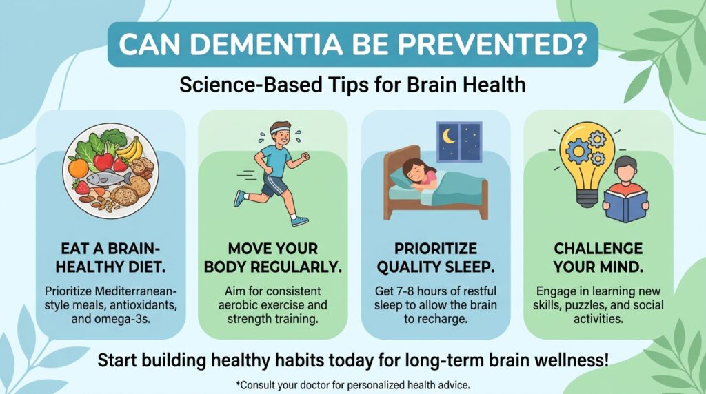 Can Dementia Be Prevented? Science-Based Tips for Brain Health