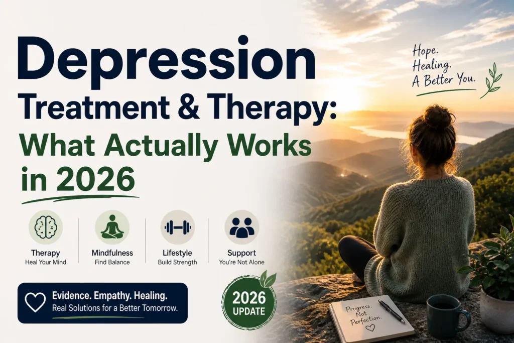 Depression Treatment & Therapy What Actually Works in 2026